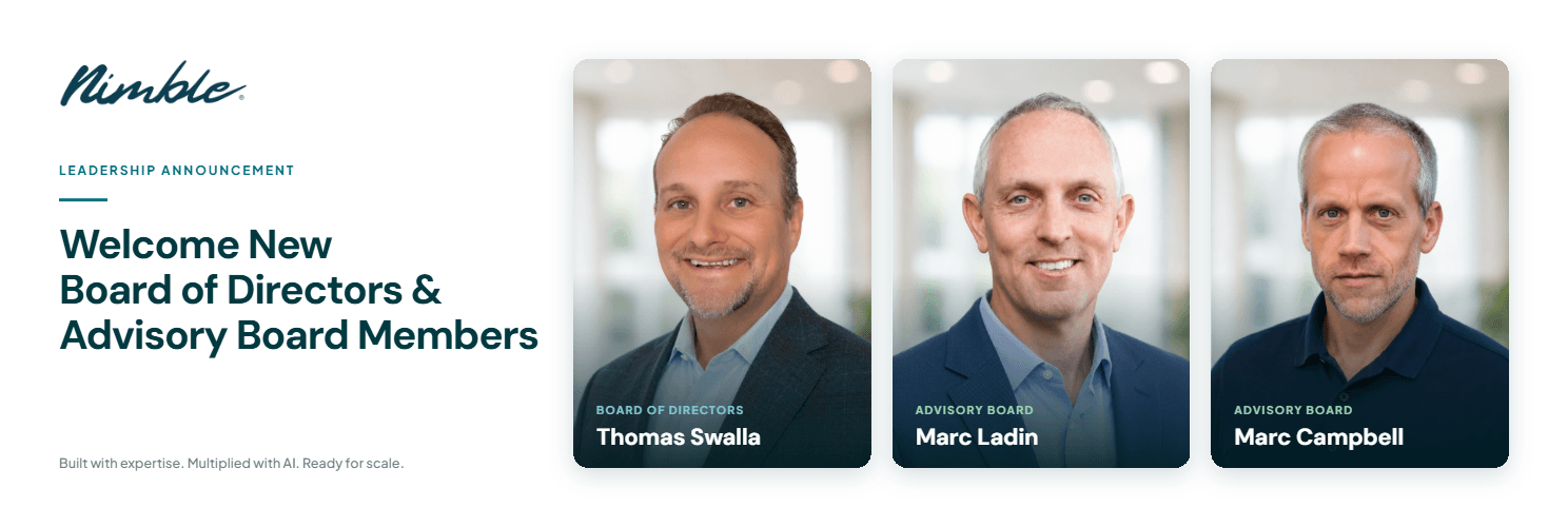 Welcome New Board of Directors & Advisory Board Members: Thomas Swalla, Marc Ladin, and Marc Campbell